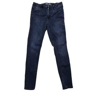 Old Navy Womens Rock Star Super Skinny High-Rise Blue Jeans Size 10